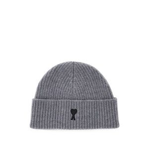Ami Paris Men Ami De Coeur Wool Beanie